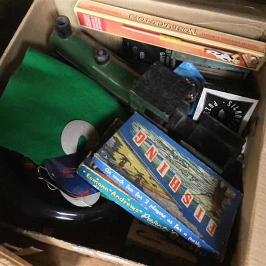 Box of various games